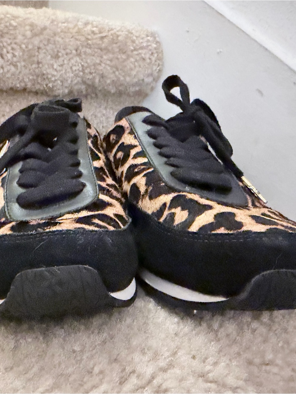 Michael Kors Animal Print Sneakers Womens Shows Size 9 Stanton trainer - Picture 6 of 13